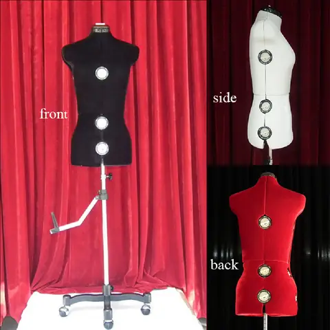 Maniquí Profesional de Tela Completa para Costura DIY, Suministros de Maniquíes para Sastre, Tamaño Ajustable, E175, 2023