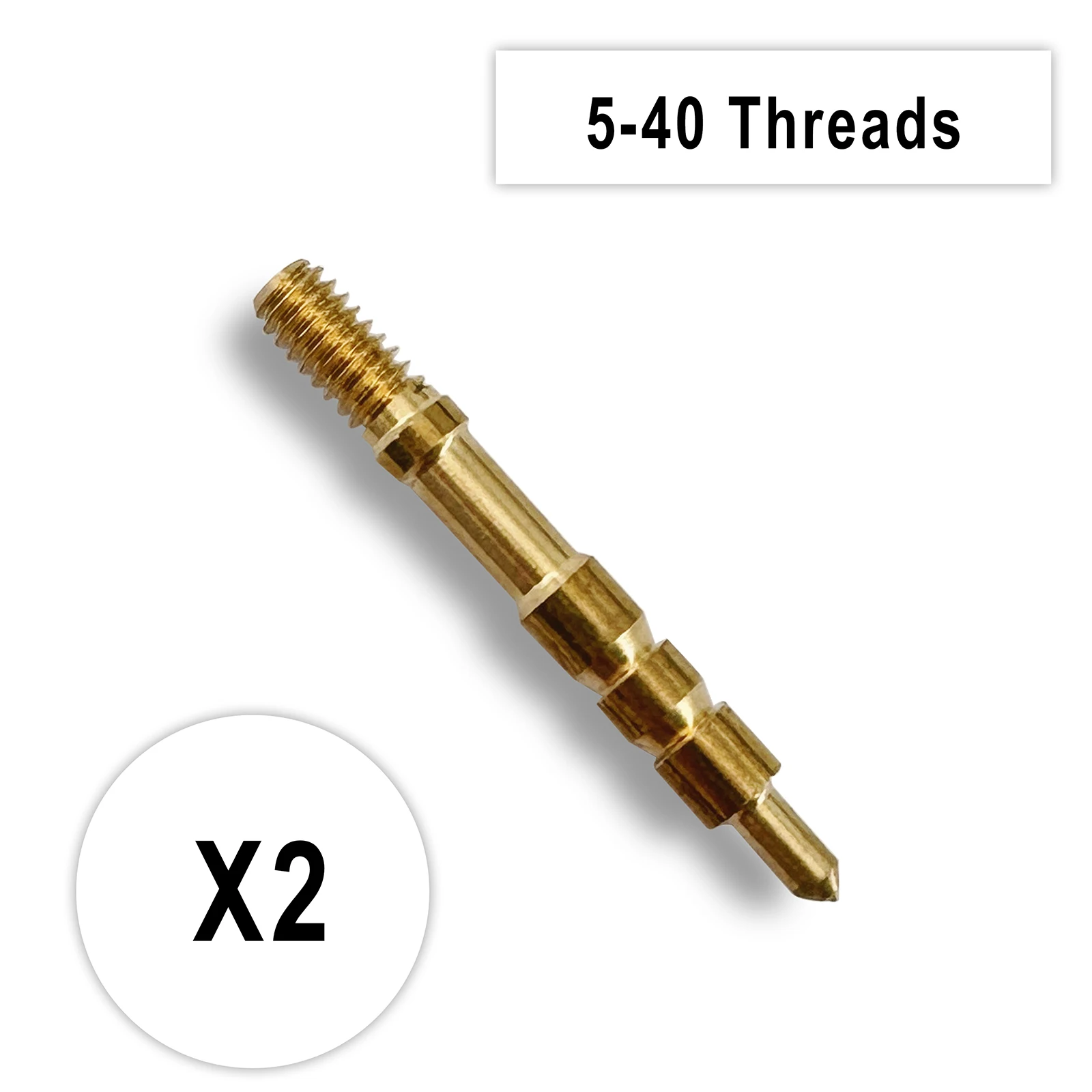 XXLIYA 2 قطعة تنظيف البندقية 7.62 مللي متر التصحيح حامل 5.56 مللي متر النحاس Jag. 22 كالوريا. 40/.45/.30 عيار تلميح بندقية مسدس الصيد تنظيف عدة #2
