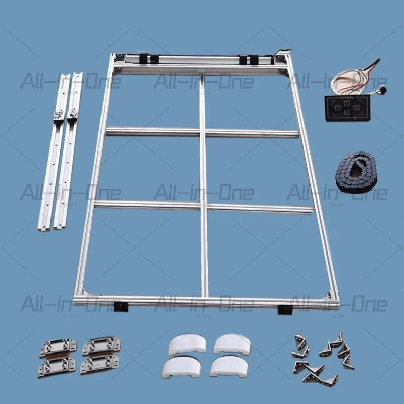 RV Campervan Bed Lift System Adjustable Aluminum Lift Kit Motorhome Caravan Travel Trailer Accessories Parts