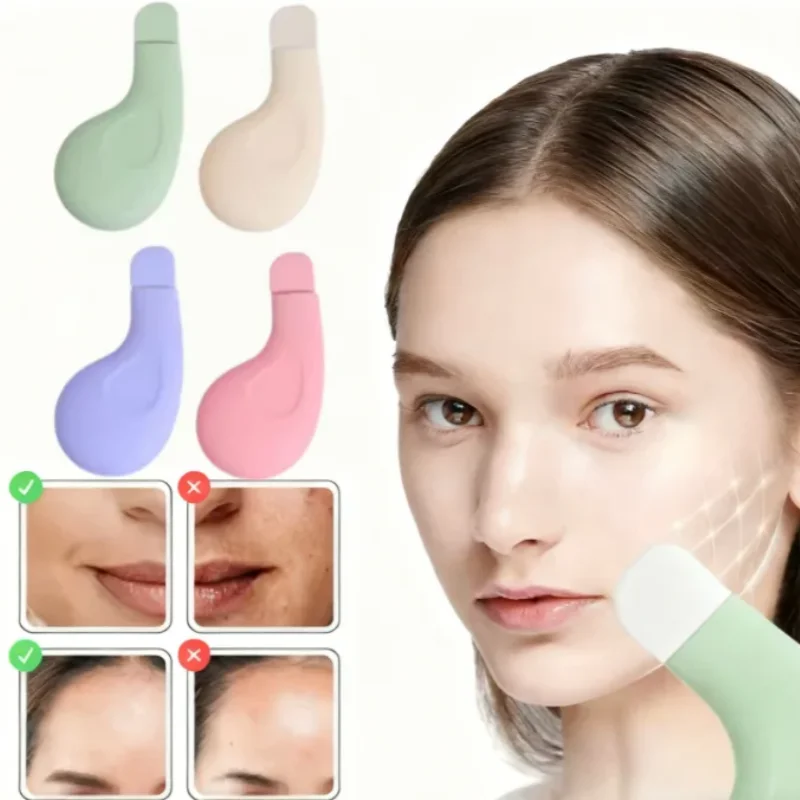 1/4 pièces mélange nouvelle beauté nettoyage pelle couteau visage nez points blancs et points noirs élimination beauté points noirs pelle profondeur