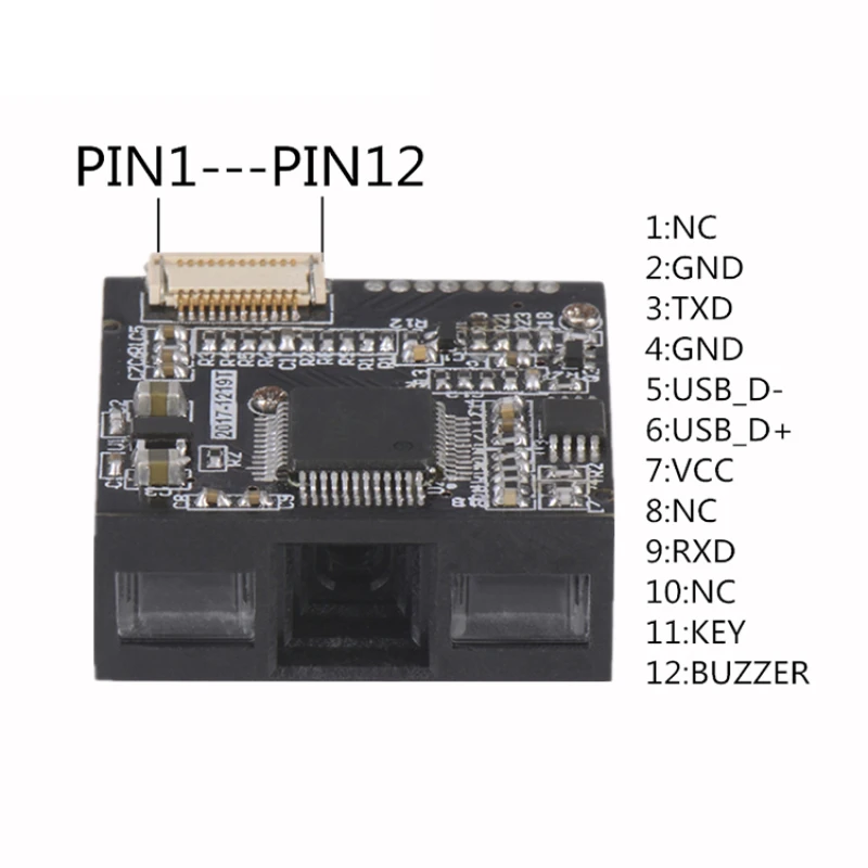 

Mini Embedded 1D 2D CCD Bar Code Reader Auto Scan Fixed Mount Scanning Engine Barcode Scanners Module for Wholesale