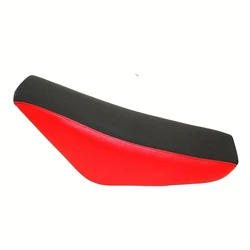 Red Soft Durable Tall Seat Thickened Replacement Cushion Saddle Foam Seats PU Cover For Honda Dirt Bike Pitbike CRF50 XR50 Black