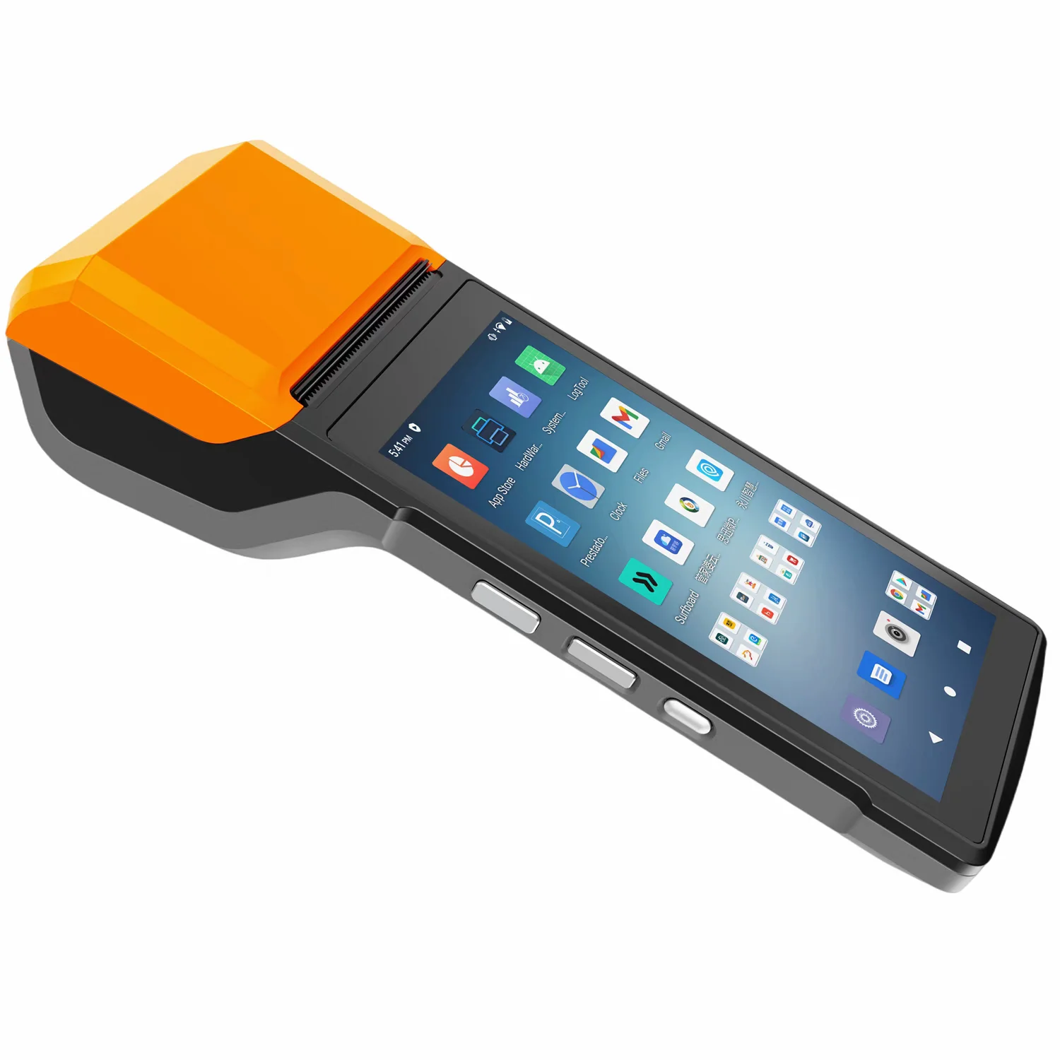 4G full Netcom overseas version Android handheld mobile smart PDA cashier and printer