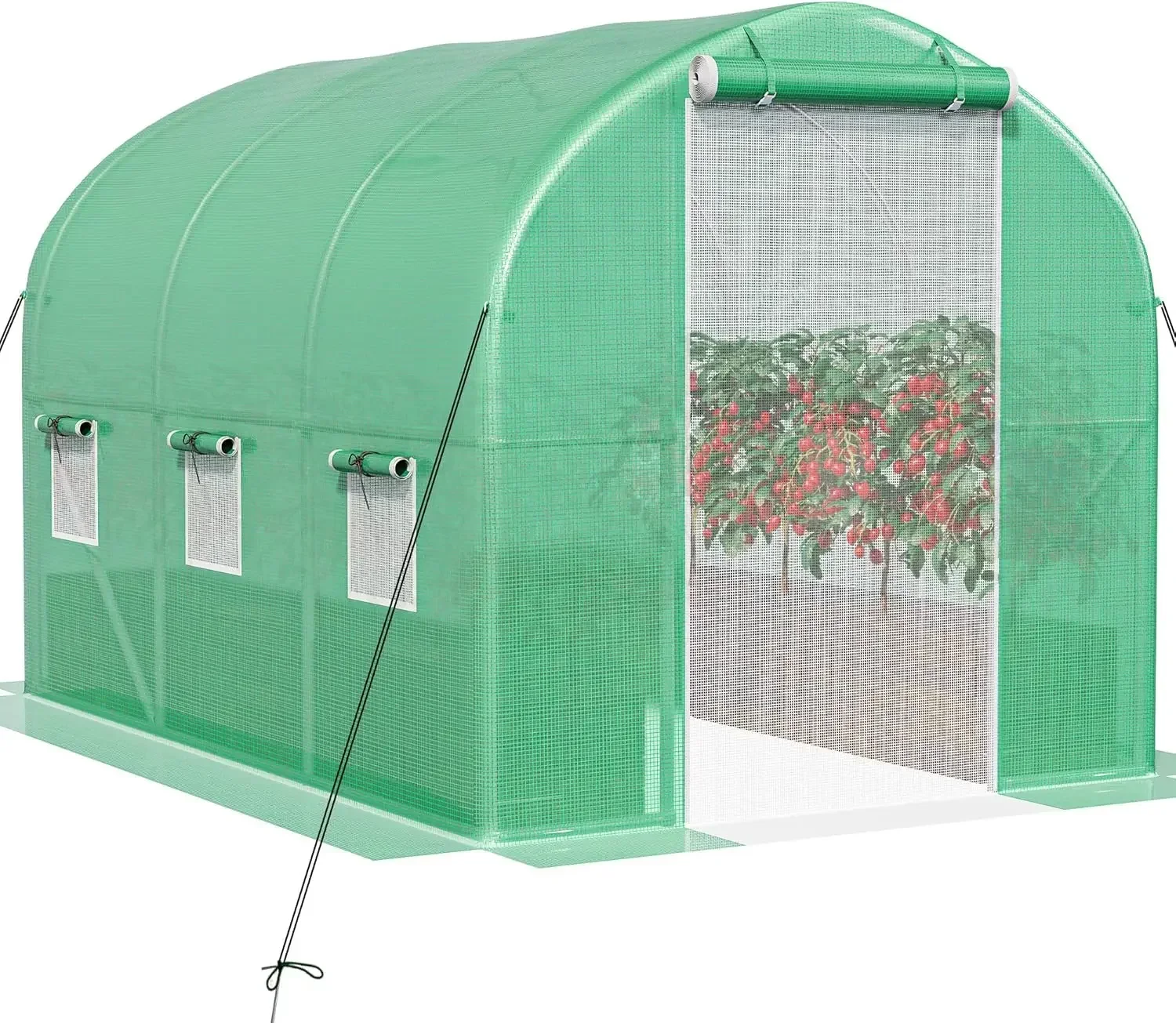 %a Greenhouse Large Heavy DutyOutdoor Greenhouses Walk in Tunnel Green House Portable Plant Gardening Upgraded