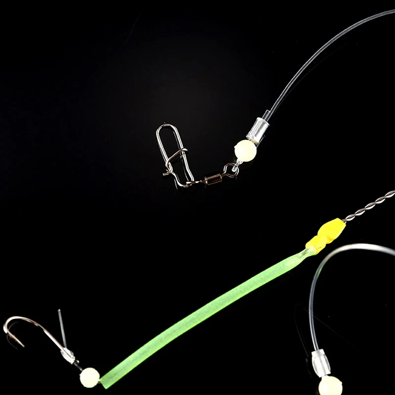 Accessori per attrezzi da pesca gancio per corde gruppo di pesca dispositivo per gancio sub-line con gruppo di pesca a goccia di piombo equilibrio