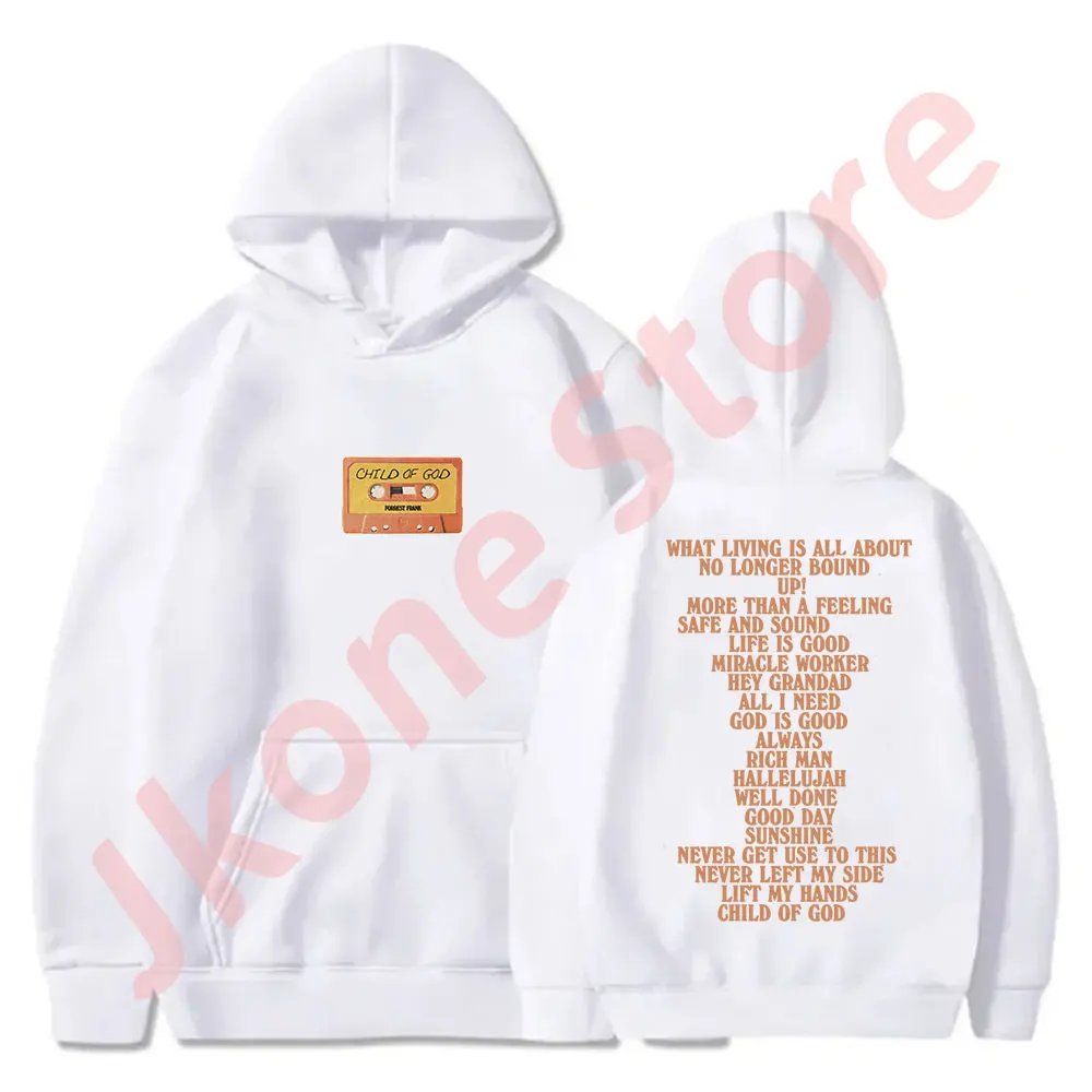 

Forrest Frank Album Tracklist Hoodies Child of God Tour Merch Pullovers Cosplay Women Men Fashion Sweatshirts