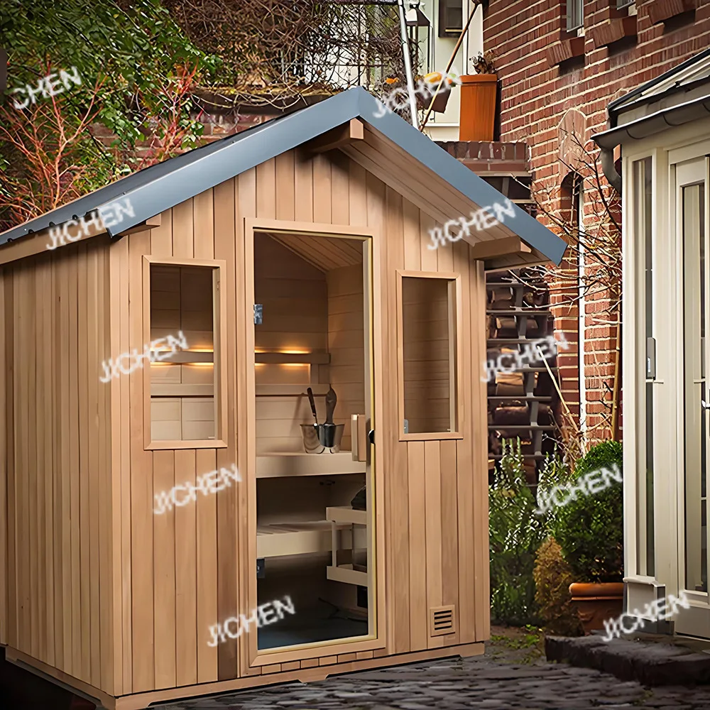 

Депозит для дома и сада с красным кедровым паровым электронагревателем для сауны