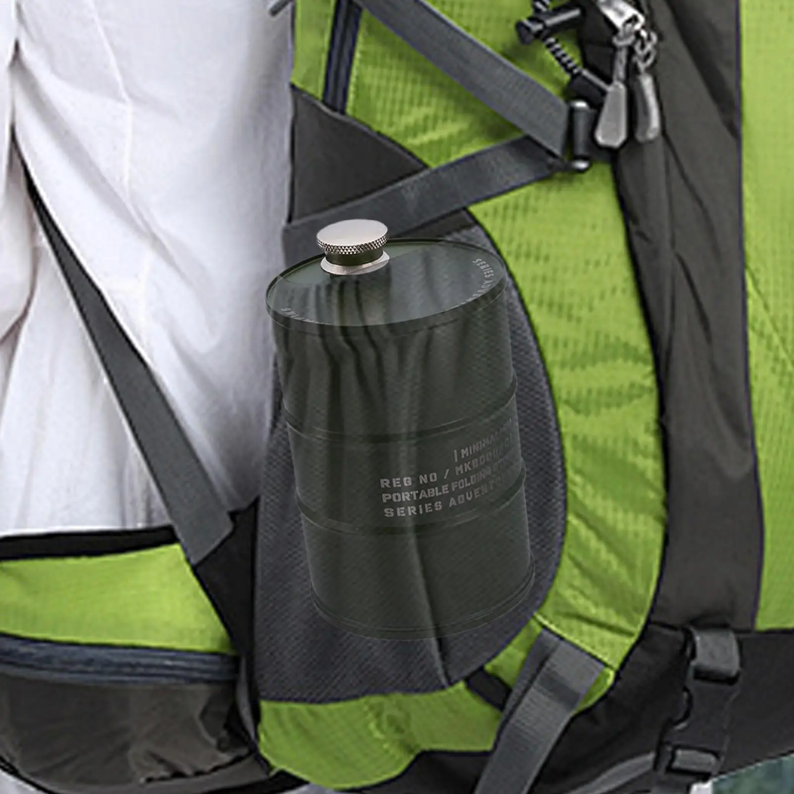 

Портативная пивная бочка Flagon Портативная герметичная фляга из нержавеющей стали 750 мл для рабочего места в помещении Пеший туризм Пикник