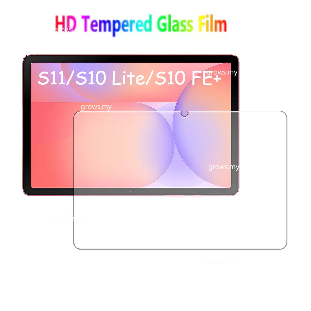 

Закаленное стекло для Samsung Tab S11 S10 Lite 10,9 дюйма 2025 S10FE+ 13,1 дюйма Защитная пленка для экрана S9FE 10,9 S9 FE Plus 12,4 S10+