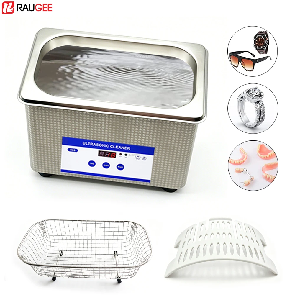 Ultrasonic Cleaner Ultrasound Glasses Cleaning Machine 40KHZ High Frequency Ultrasonic Bath for Glasses Jewelry Washing Machine