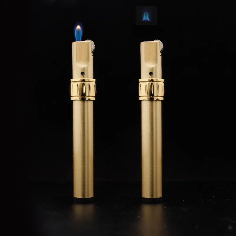 

Metal Grinding Wheel Personalized Creative Compact Mini Carry-on Open Flame Lighter Men's Smoking Accessories Cigarette Lighter