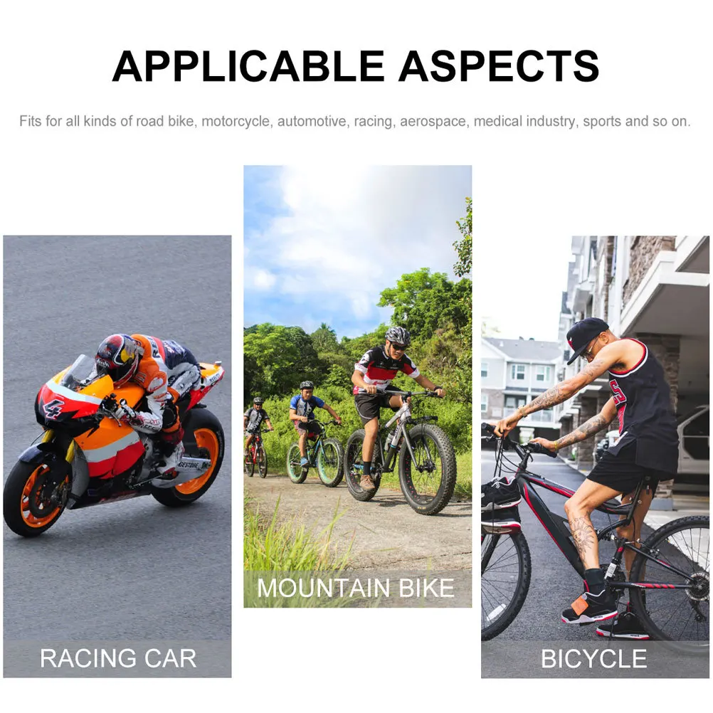 

2Pcs Titanium Bike Screw M5 X 12Mm Lightweight High Strength Bolts for Water Bottle Cage Seat Post Clamp Derailleur Fixing