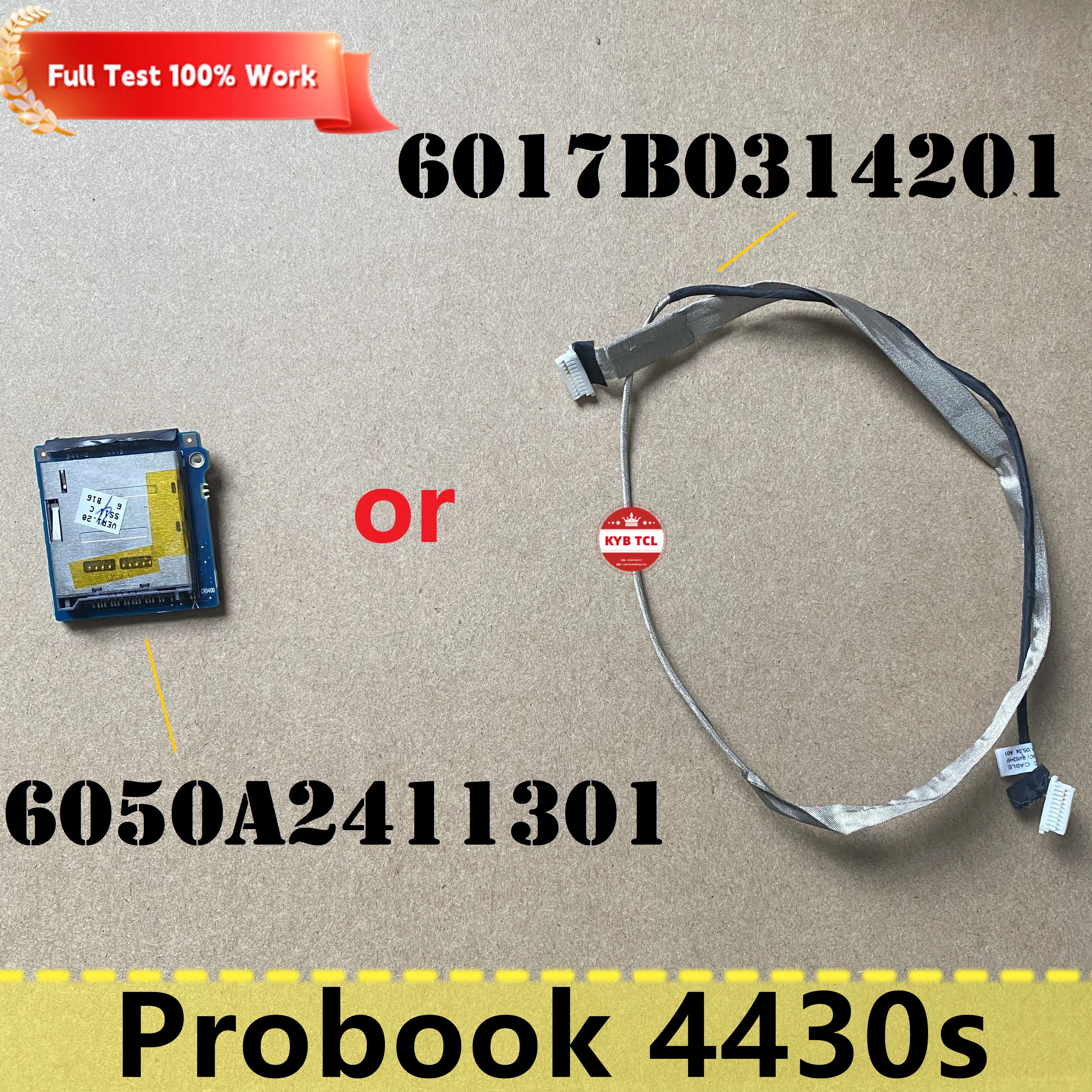 Laptop Microphone Cable Or Reader Card SD Board HP Probook 4430s 6050A2411301 6017B0314201 Notebook