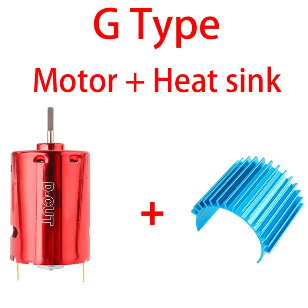 380 DC High Speed Motor High Torque Aircraft Model Variable Speed Motor for Model Airplane Motors Starter Motor