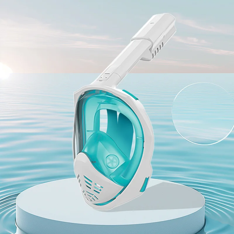 Source Factory Складные очки для подводного плавания для взрослых Маска для дайвинга Полностью сухая маска для плавания Дышащая и защита от удушья