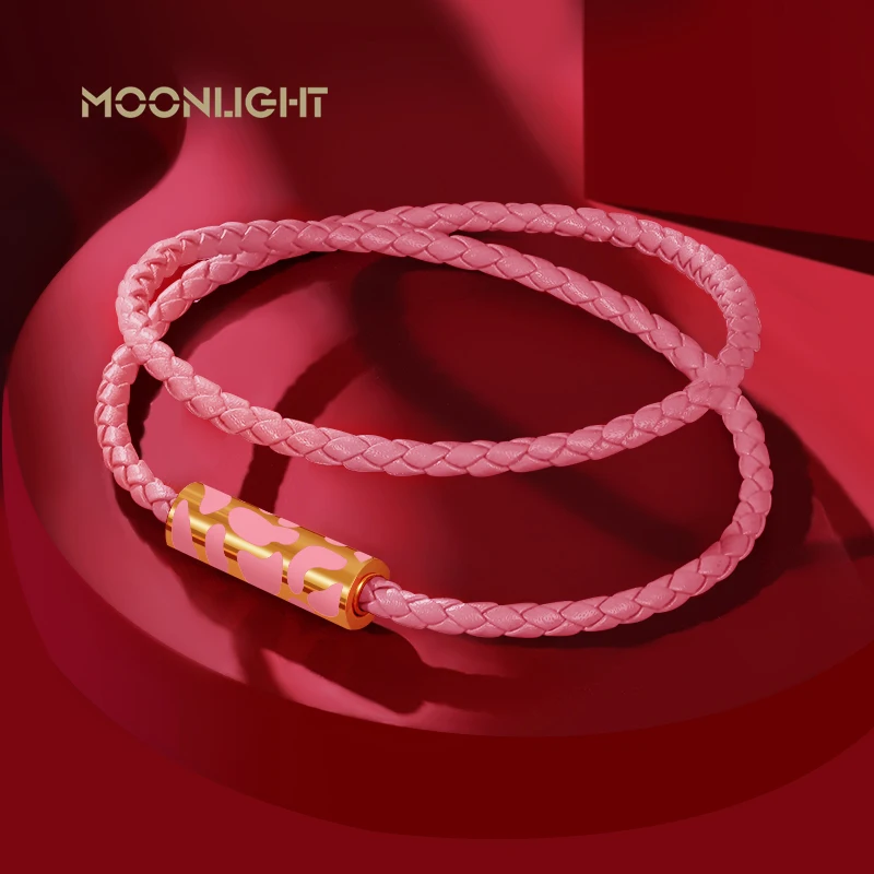 Classics Leopard Bracelets Double Layer Bracelets for Women Stainless Steel Leather Bracelet Female Fashion Jewelry Couple Gift
