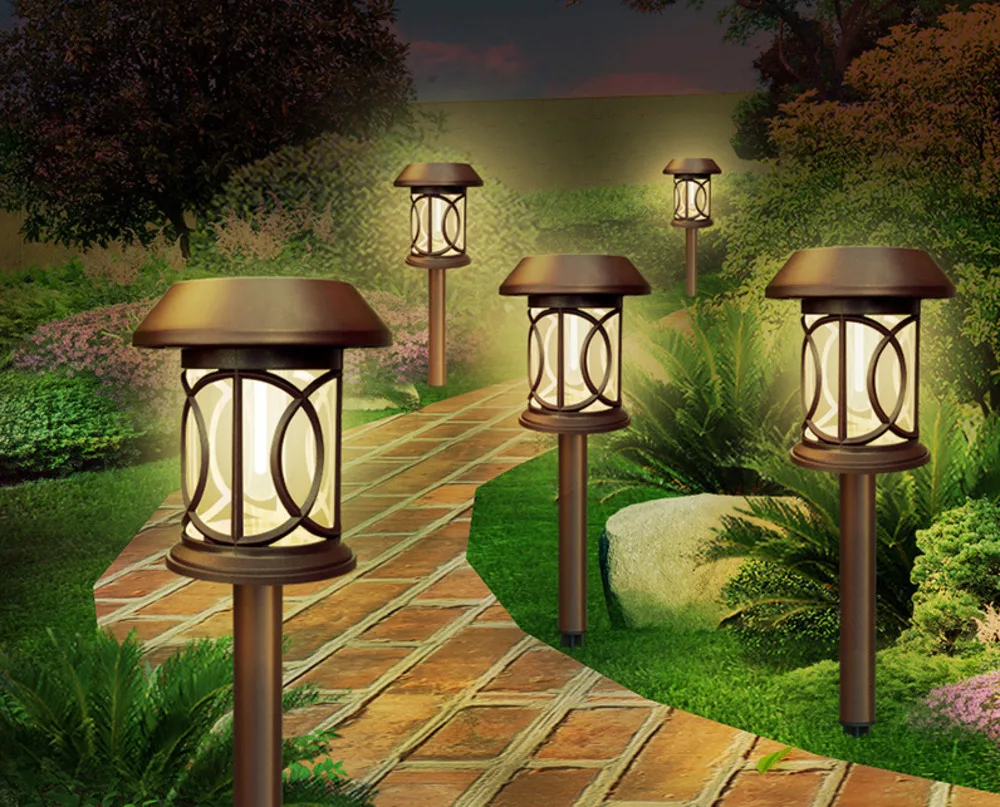 

Solar tungsten lawn lamp, outdoor waterproof garden lamp, lawn lamp, garden LED decorative lamp, ground plug lamp