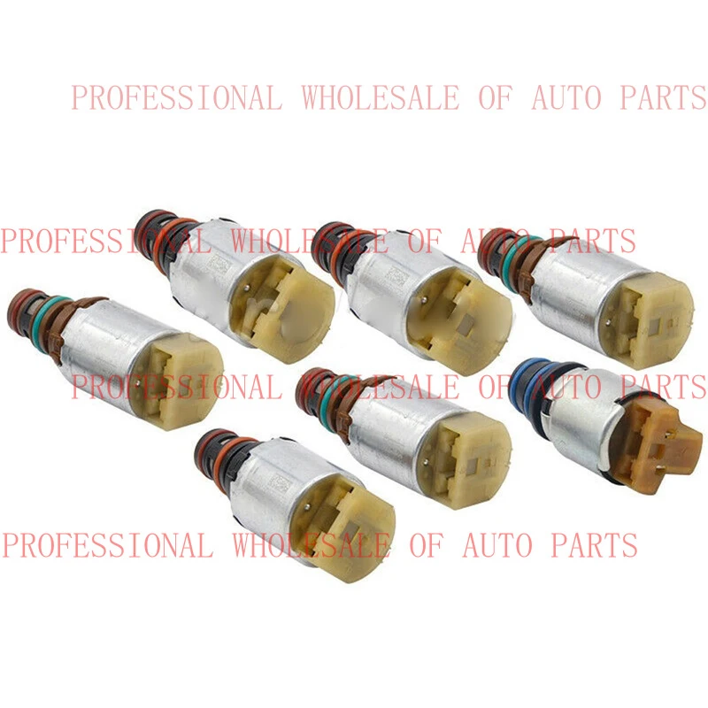 

V+ 7Pcs 6F15 6F35 Transmission Solenoid Set For Escape Fusion Tribute Mariner 09-11