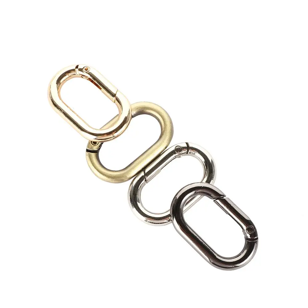 

Camping Outdoor Tool Clip Zinc Alloy Oval Hook Ring Buckle Carabiner Keychain