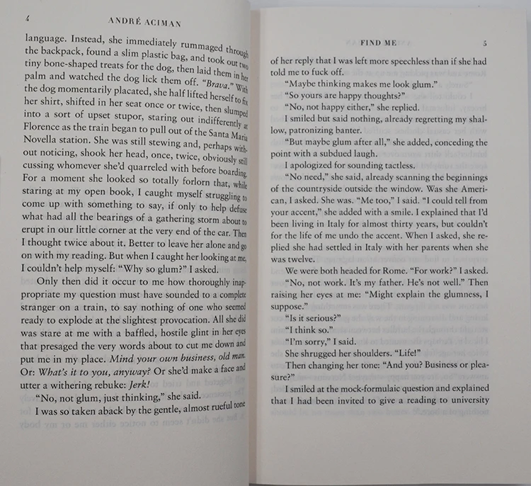 Imagem -05 - Mudar para ME Encontrar Versão em Inglês por Favor ME Chame Pelo Seu Nome para a Sequela Andre Aciman ME Chame Pelo Seu Nome