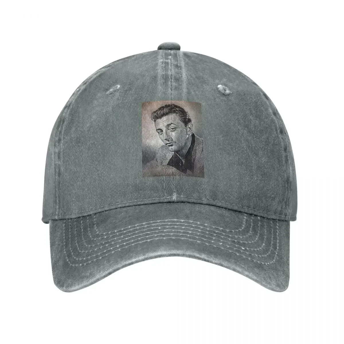 Robert Mitchum Art - oil paint - D82 Cap Cowboy Hat Cap hat boy child hat Women's