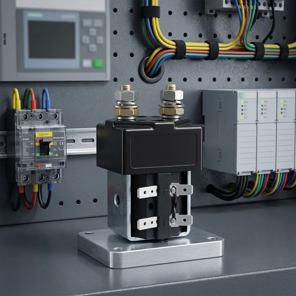 DC Contactor TSW-80 125A Rated Current for Photovoltaic Arrays Wind Power Converters and Battery Management Systems