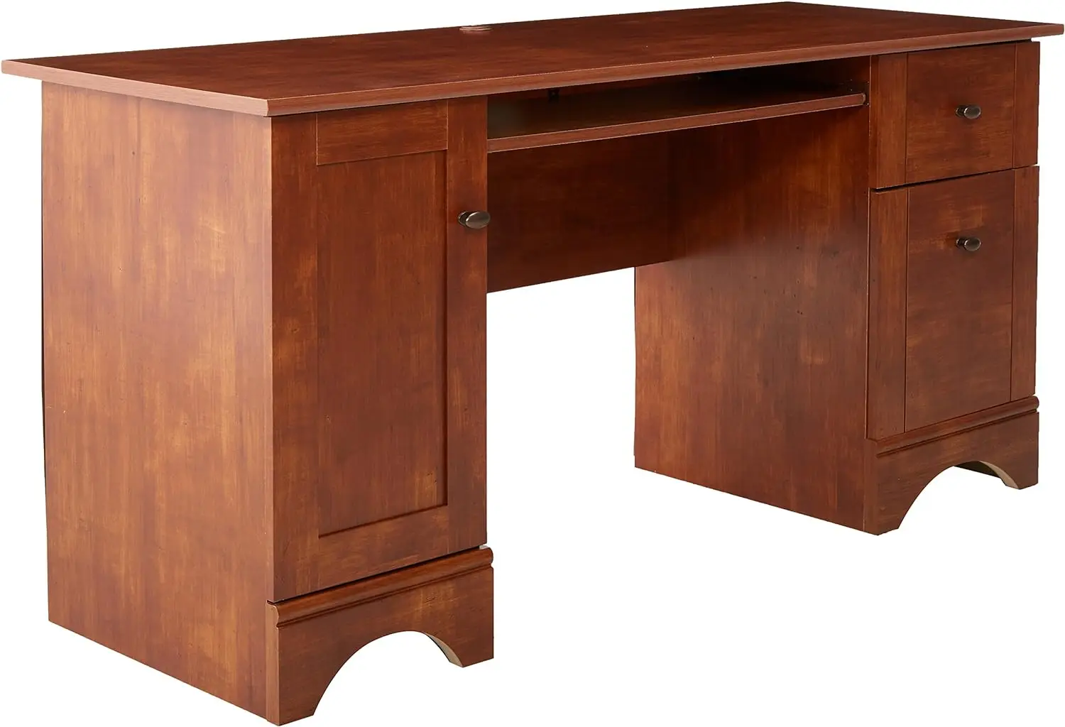 Sauder Computer tisch, gebürstetes Ahorn-Finish