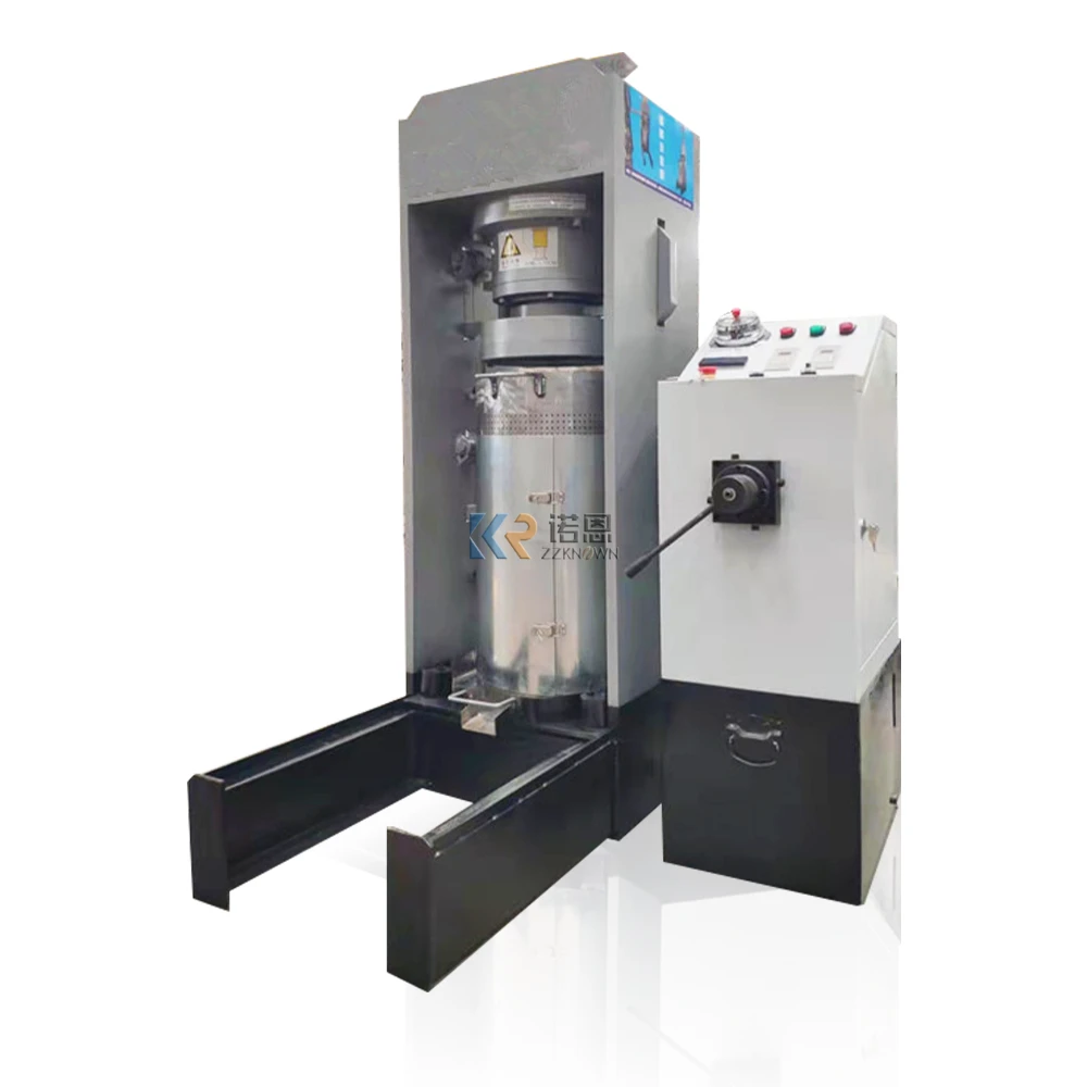 2023 pressa a vite per olio idraulico in vendita semi di noci estrattore per olio di alghe con secchio singolo