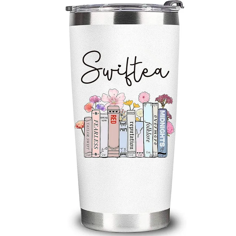 

Hot selling double-layer 304 stainless steel insulated cup, straw, sports outdoor water cup, one customized and printable logo