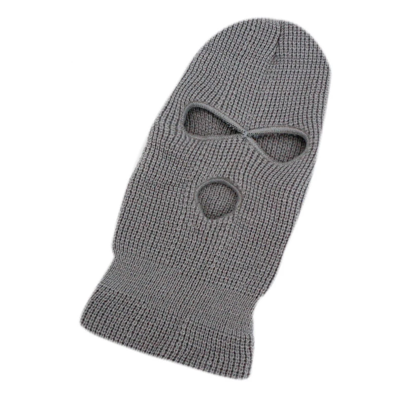 1 Stück Sturmhaube 3-Loch Ninja-Maske Winddicht Warm Modisch Elastisches Design für Motorradfahren Camping Rollenspiel – Detail 7