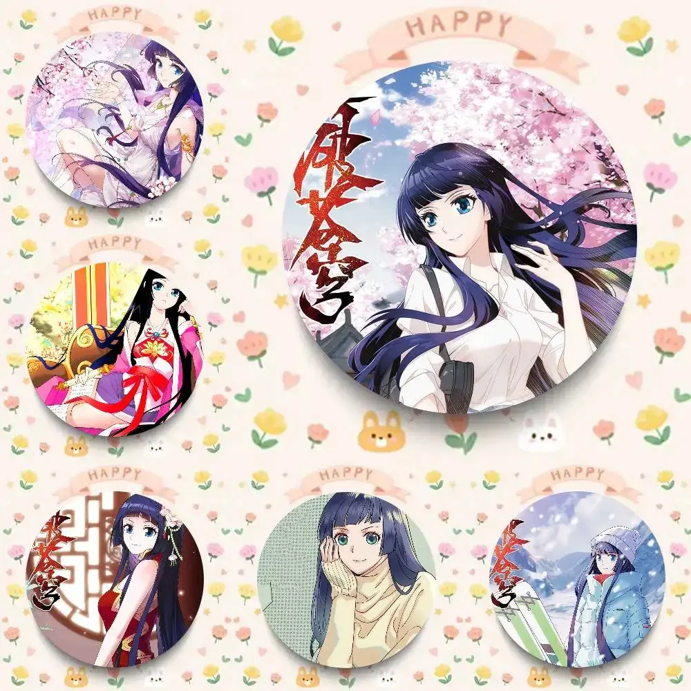 Xiao Xun Er Anime Fights Through The Heavens Pins Brooch Cartoon Badge For Friend Backpack Clothes Collect Accessories Jewelry