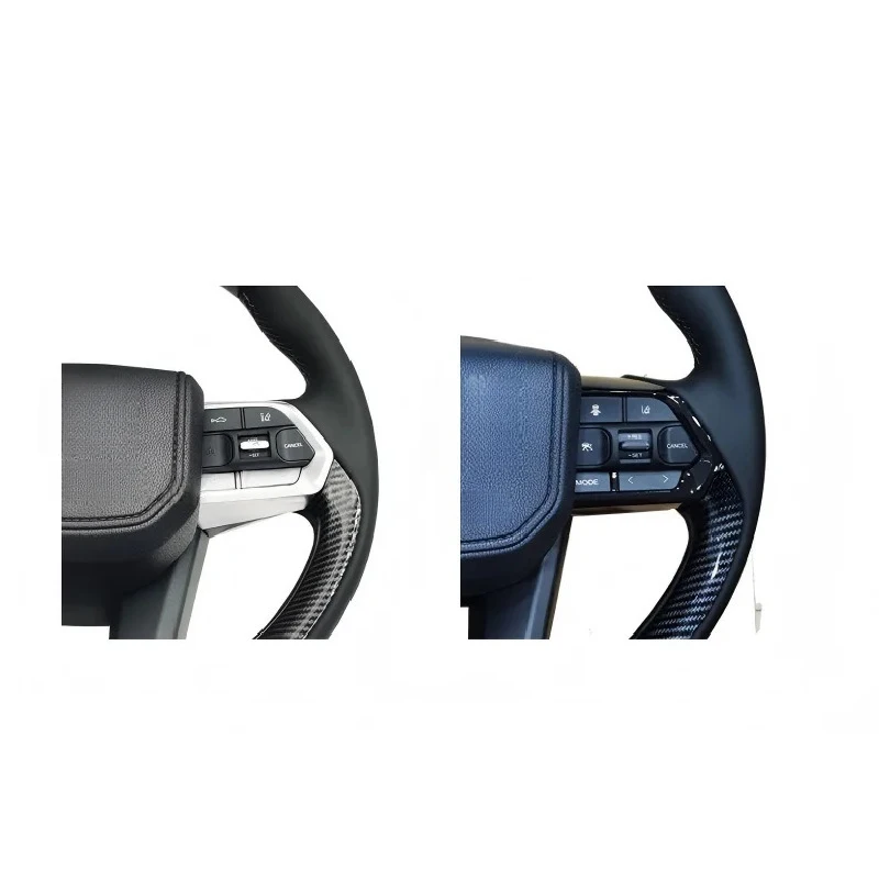 Multifunctional Custom Carbon Fiber Steering Wheel With Custom Stitching Multiple Color Options Interior Mod Parts view 2