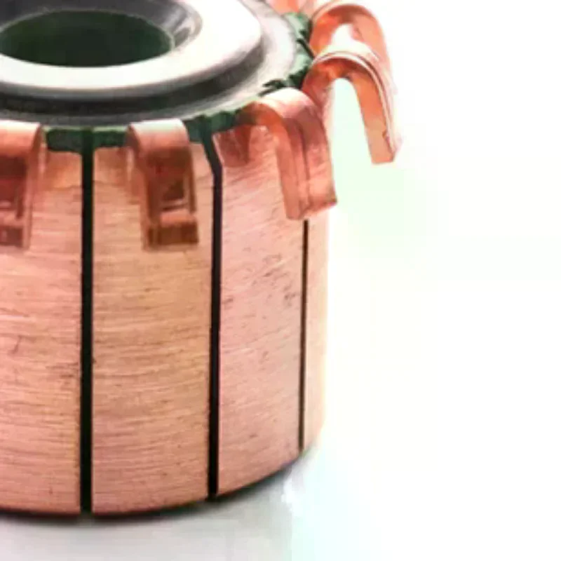 8*23*19.5mm 12P Teeth Copper Hook Type Electrical Motor Commutator CHY-1518-12