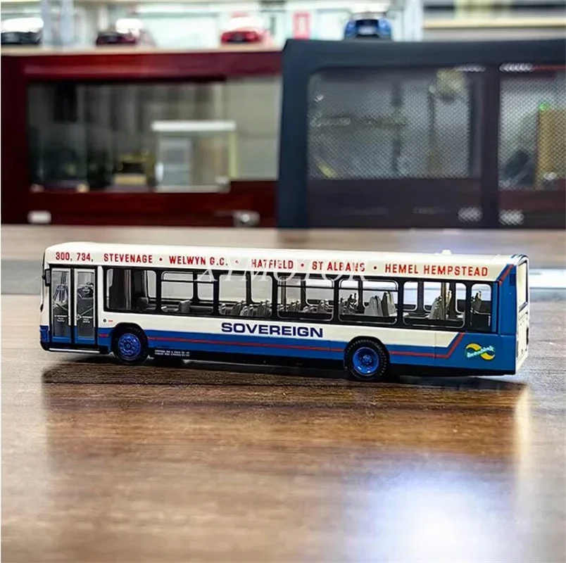 CORGI 1/76 para Volvo B10B London City Bus Diecast modelo autobús coche naranja/azul juguetes regalos Hobby exhibición adornos colección