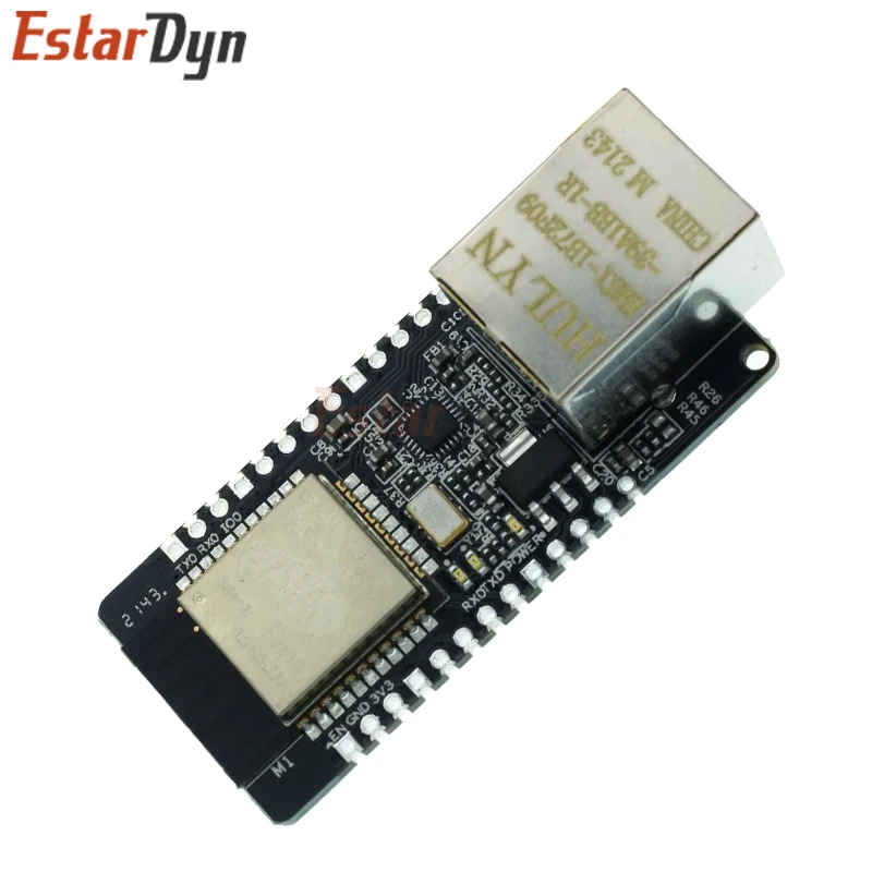 WT32-ETH01 wbudowany Port szeregowy kompatybilny z Bluetooth Ethernet WIFI Combo Gateway MCU ESP32 bezprzewodowy moduł WT32 ETH01