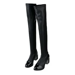 Black Over The Knee Boots Women Winer Shoes Sexy High Heels Women Boots Fashion Designer Long Boots With Fur Warm Women's Boots