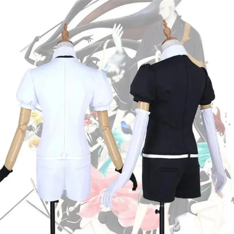 

DY202025No Kuni Land of The Lustrous Мужчины Женщины Костюм Комбинезон Школьная Форма Пояс Карнавальное Платье Вечеринка25