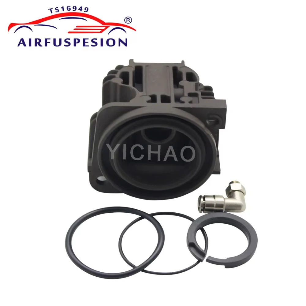 For VW Touareg Cayenne A6 C6 Q7 L322 Air Compressor Pump Repair Kits Cylinder Head+Piston Rings+Connecting Rod+Valve 4L0698007A