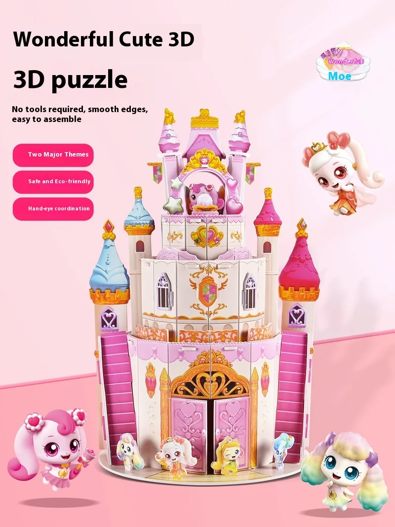 Attraper Teenieping Anime Figure magique Figure 3d Puzzle dessin animé amusant Puzzle modèle pour filles jouets Collection jouet enfant cadeau jouet
