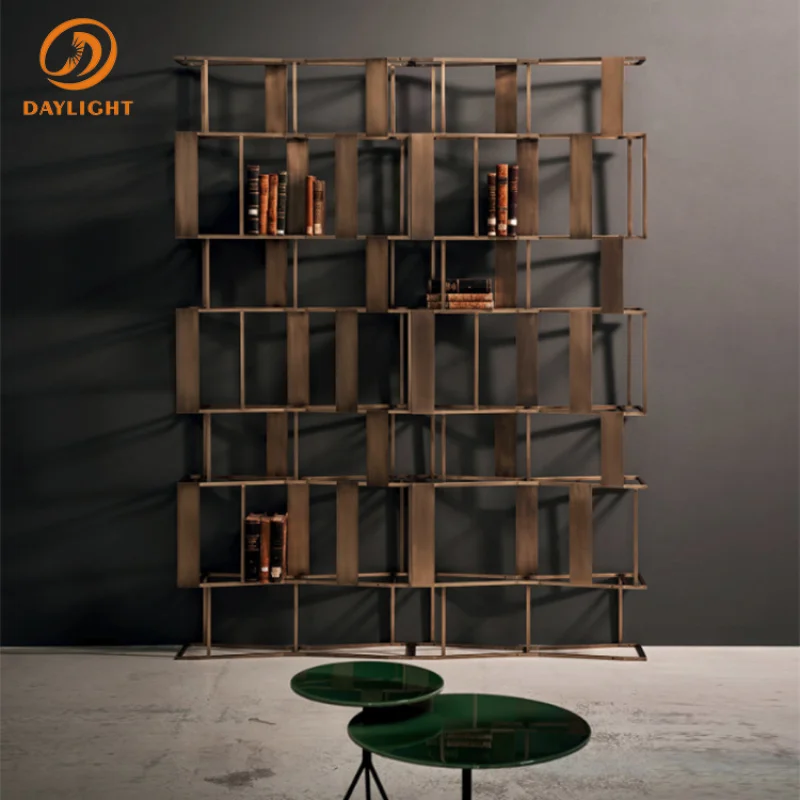 custom.Custom Simple High End Wall Metal Book Shelf Stainless Steel Bookshelf Office Decoration