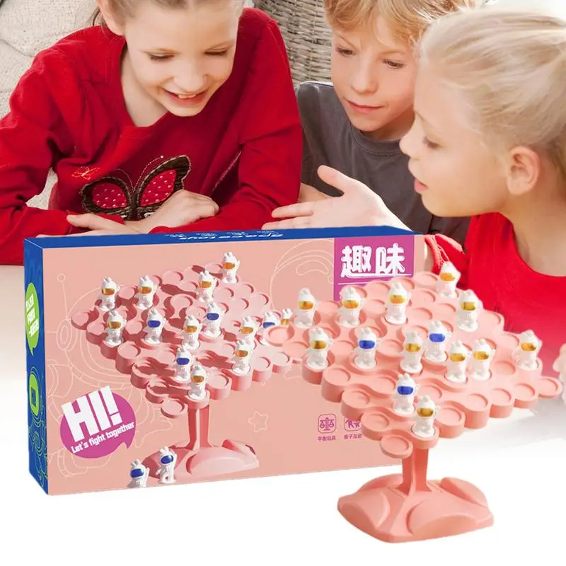 Balance Games For Kids Two-Player Balanced Tree Board Game Astronaut Balance Tree Educational Toys Balance Board Game For Boys