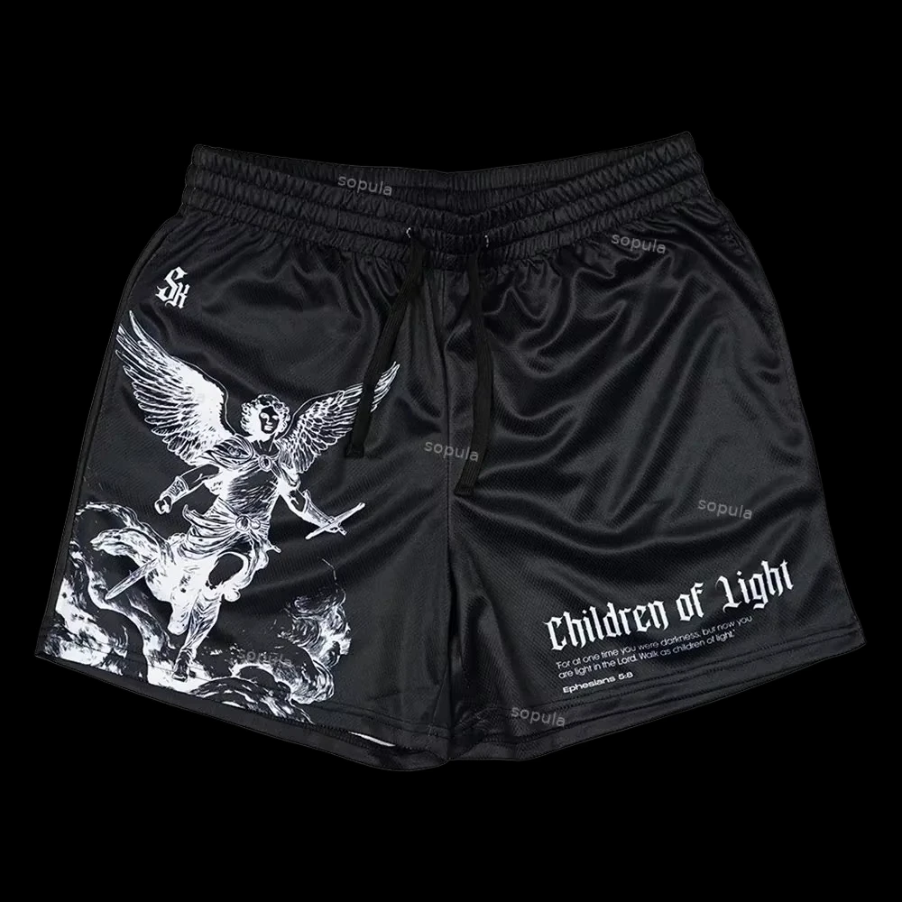 2026 Summer New Model Street Sports Shorts Casual Fashion Retro Geometric Street Shorts Training Breathable Fashionable