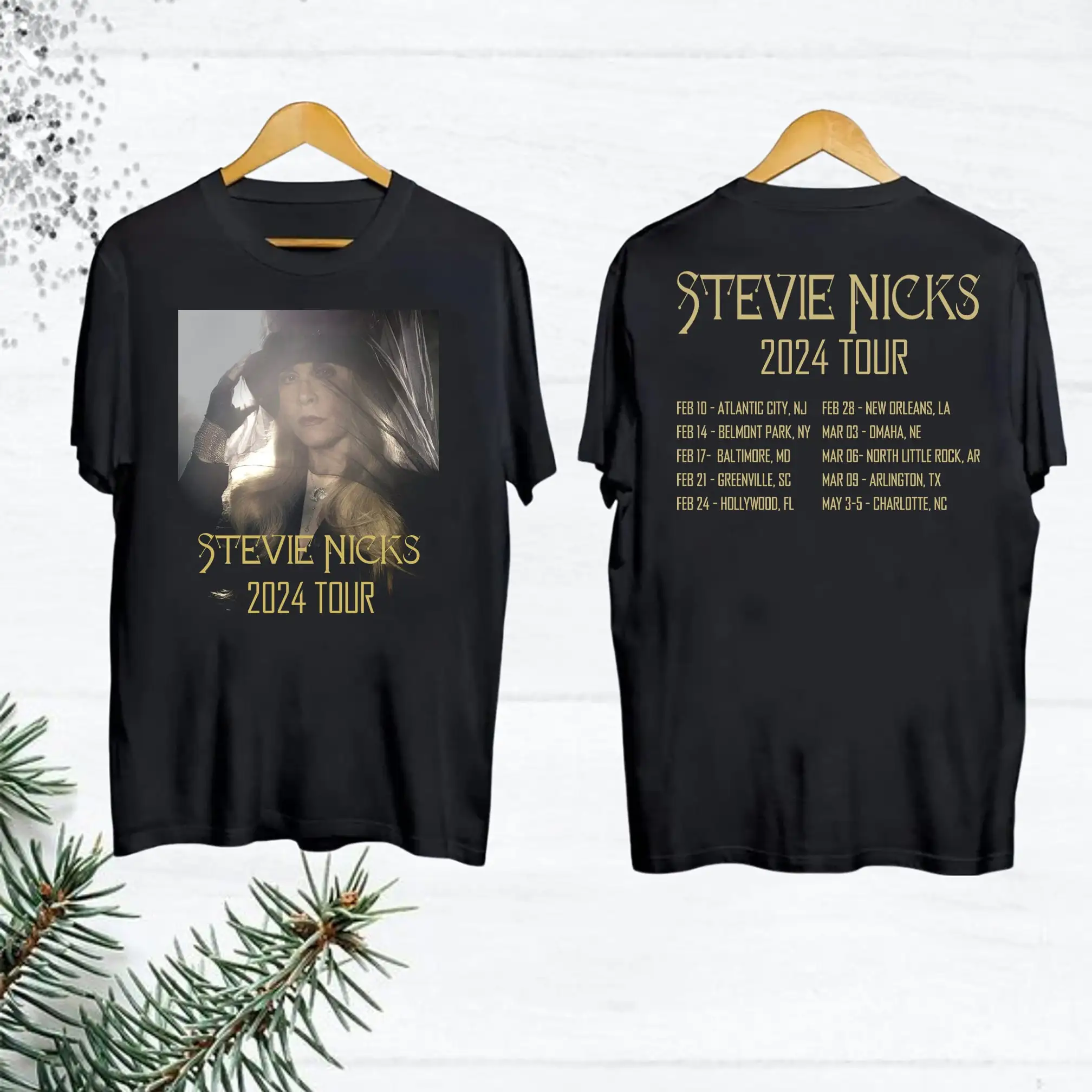 Stevie Nicks 2024 Live In Concert T Shirt Vintage Fan S Tour Merch