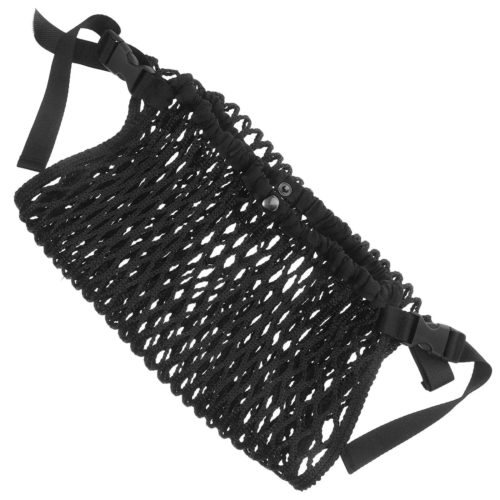 Baby Stroller Organizer Bag Double Layer Hanging Polyester Mesh Universal Large Storage Space Diaper Snacks Travel Accessories