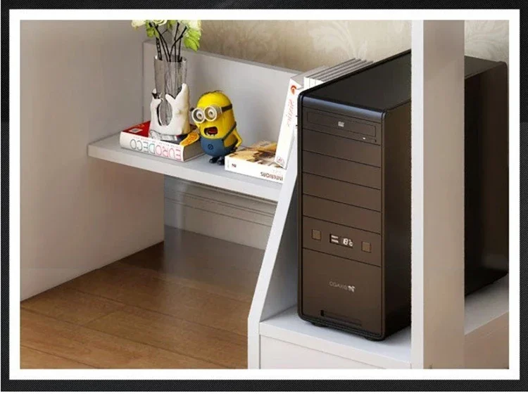 Small Computer Desk With Drawers Writing For Small Space Home Office