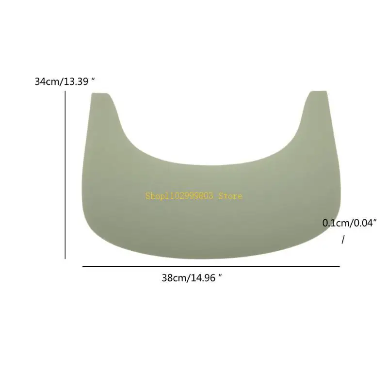 High Chair Placemat for Baby High Chair BPA Dishwasher Safe Silicone Placemats Finger Foods Placemat for Toddler J0MF