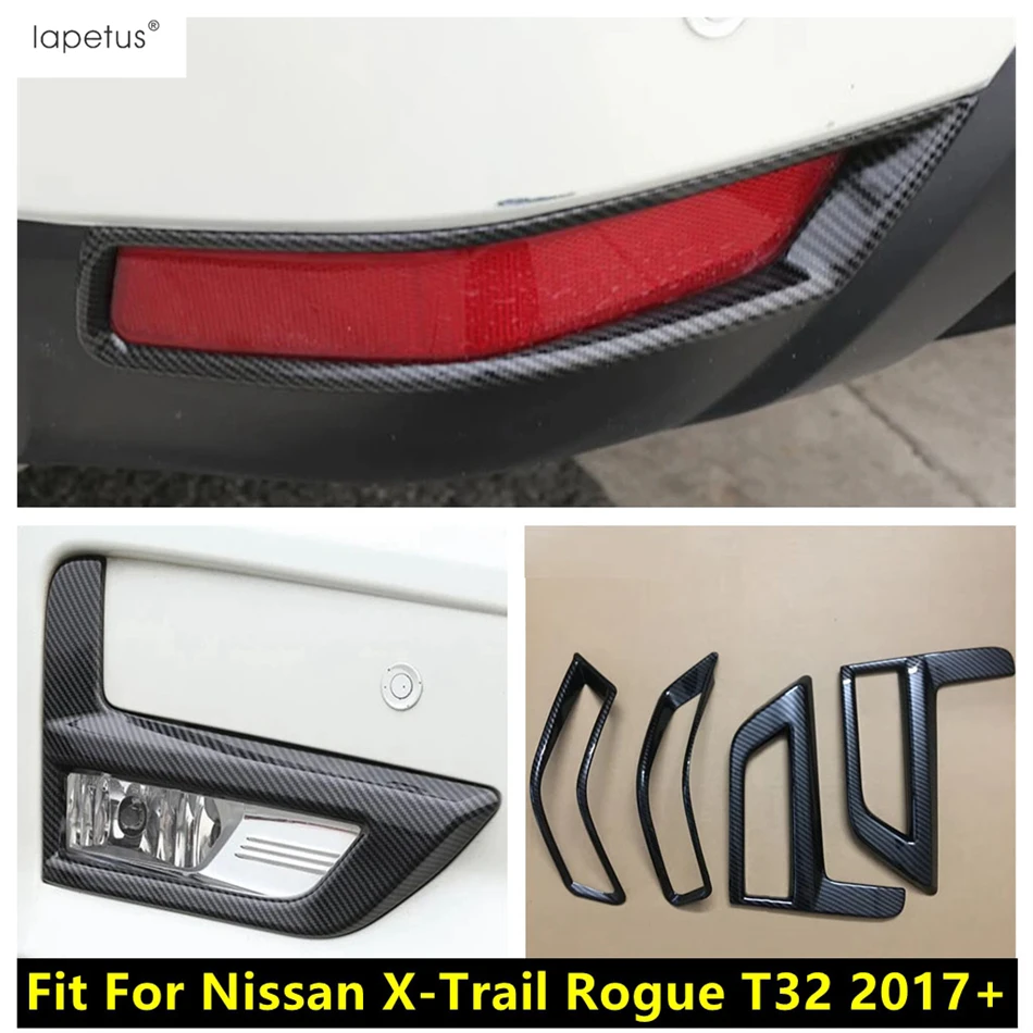 

Car Front Rear Fog Lights Lamps Eyebrow Frame Decoration Cover Trim Accessories For Nissan X-Trail X Trail T32 Rogue 2017 - 2020