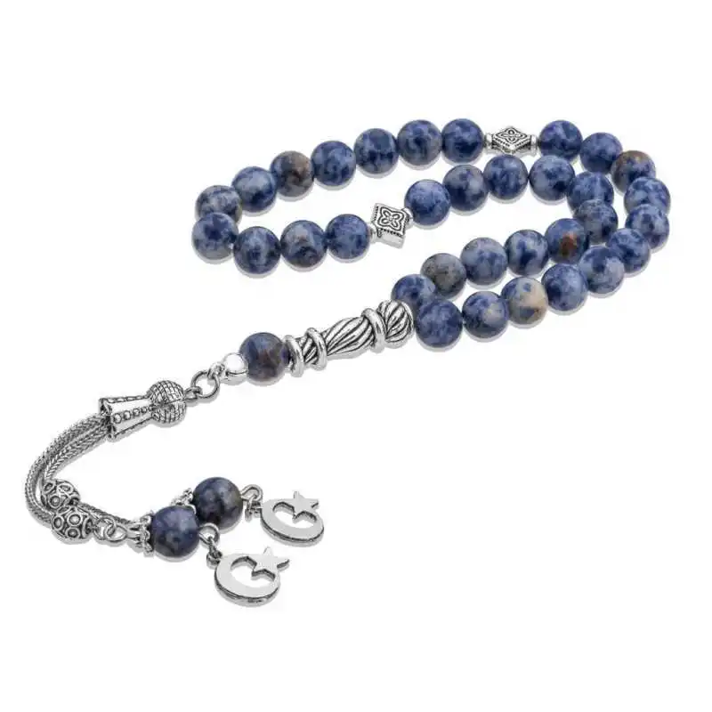 Natural Lapis Stone Rosary