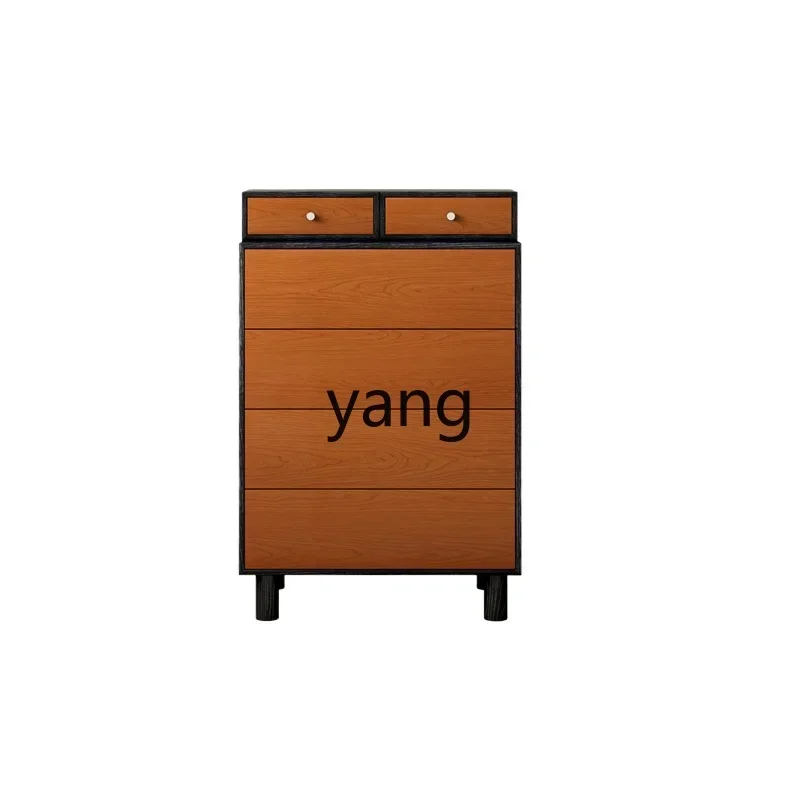 

L'm'm Solid Wood Small Apartment Furniture Bedroom Drawer Storage Cabinet
