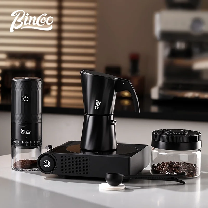Moka Pot Stove - BINCOO Moka Pot Espresso Maker, European